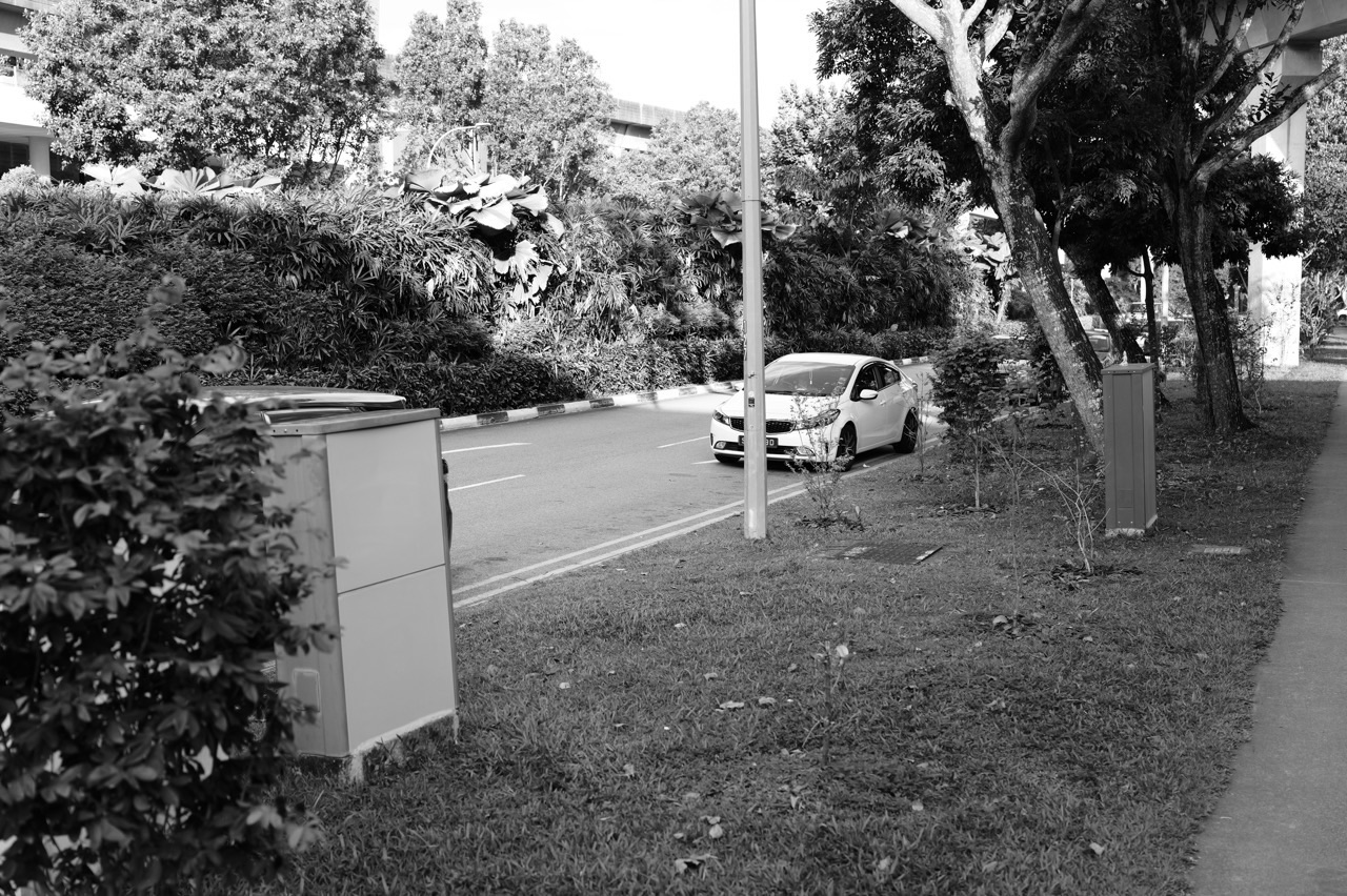 Side road beside One Punggol
