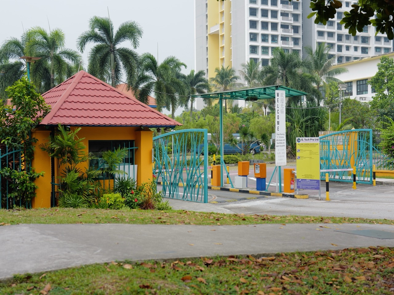 Marina Country Club along Northshore Drive in Punggol, Singapore.